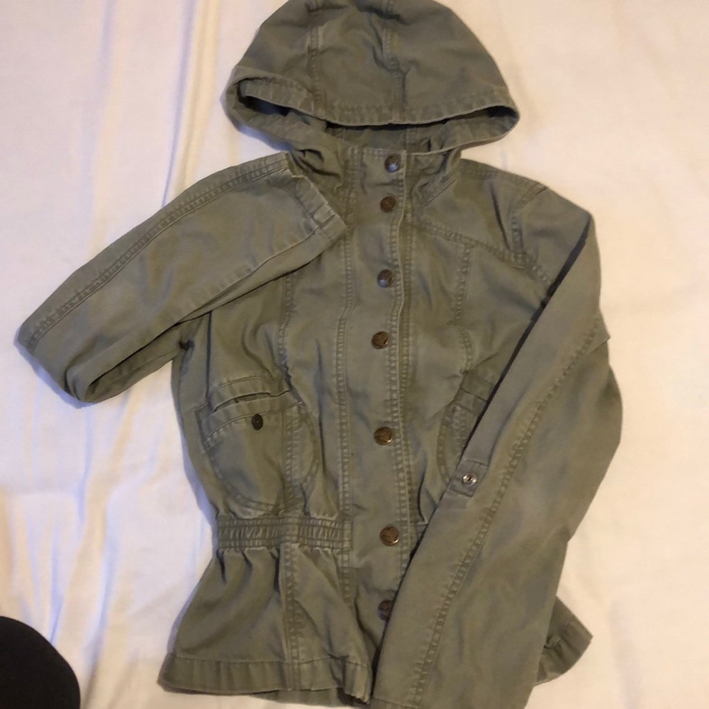 Olive Green Utility Jacket